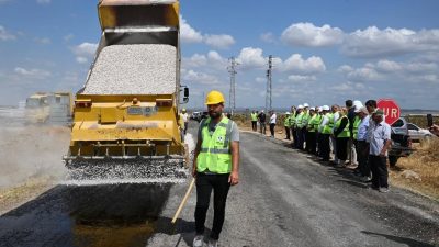 Kırklareli İl Özel İdaresi, 2025 yılı asfalt sezonunun açılışını törenle